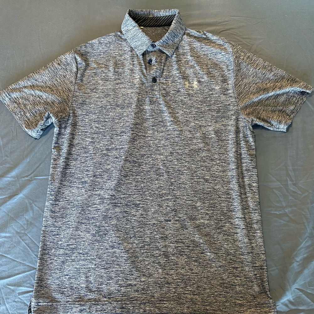 Under Armour‎ Men's BlueGray Golf Polo Shirt